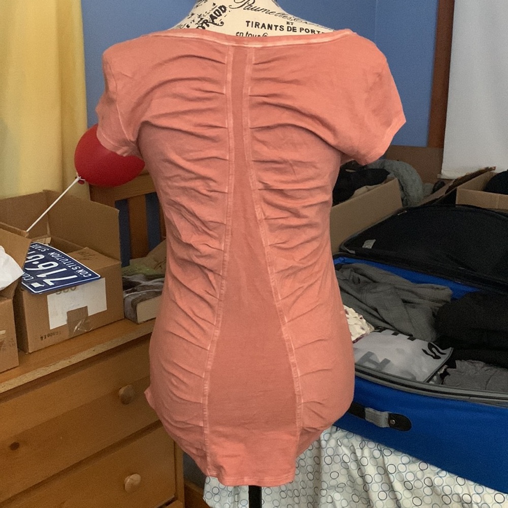 Free People Ruched T-Shirt - Picture 2 of 6